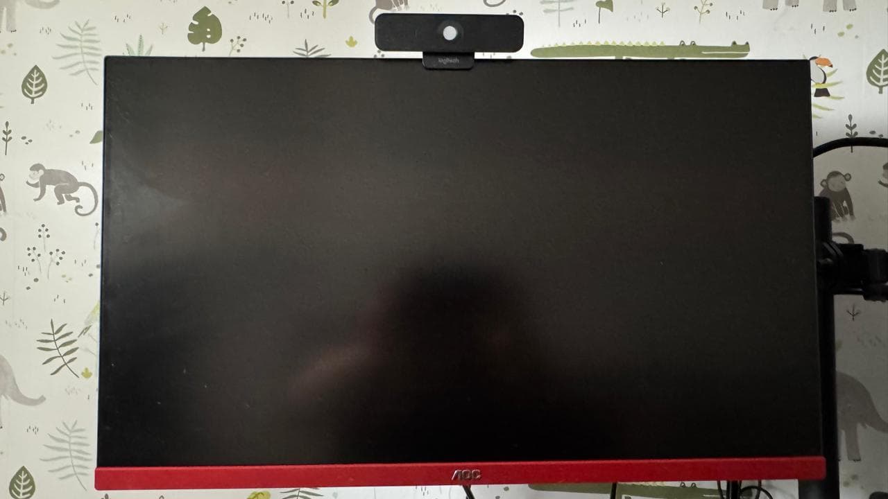 Monitor gaming AOC G2790VXA 27" negro y rojo